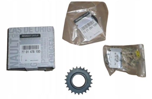 Цепь масляного насоса RENAULT 1.9 dCi 7701478100 ORG