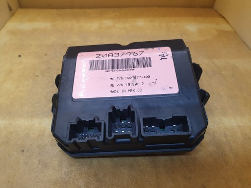 OPEL INSIGNIA 20837967 МОДУЛЬ БЛОК УПРАВЛЕНИЯ КЛАПАНОМ