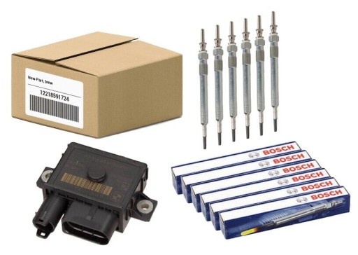 MKCA1001791.PLCO - Реле свічок bmw 12218591724 + 6х свіч