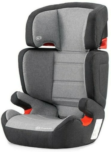 Дитяче автокрісло Junior Fix Isofix чорний / сірий