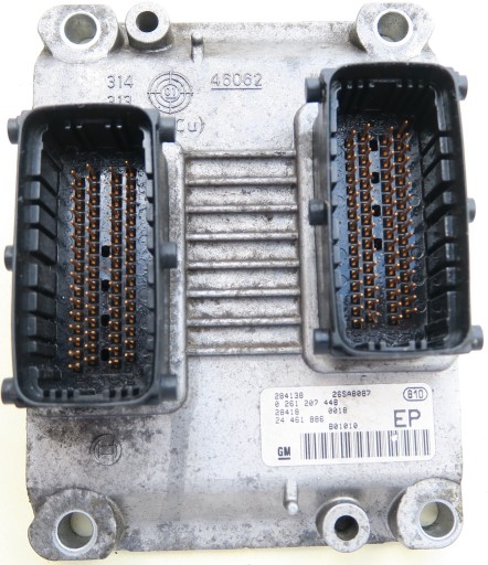 0261207448 - Контроллер двигателя opel zafira 1 i a opc 2.0 турбо z20let