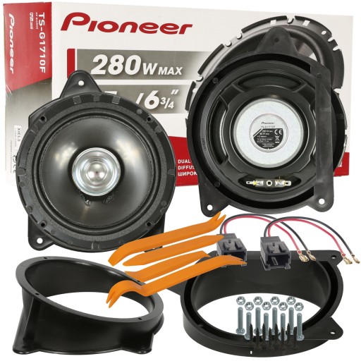 PIONEER КОЛОНКИ PEUGEOT 207 ПЕРЕДНИЕ РАСПОРКИ