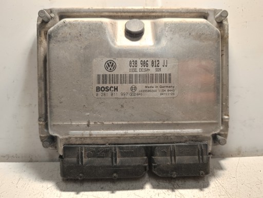 Контроллер двигателя seat leon i 1.9 tdi 038906012jj edc15vm+ 0281011997