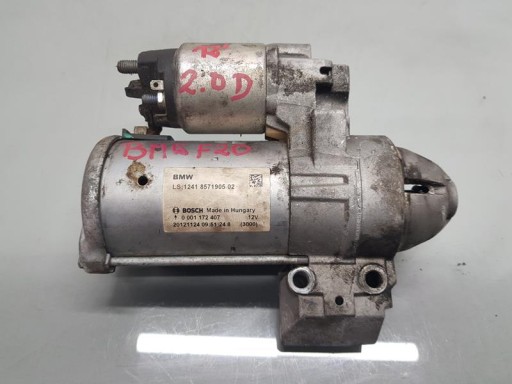 Стартер bmw f20 2.0 d 8571905 001172407