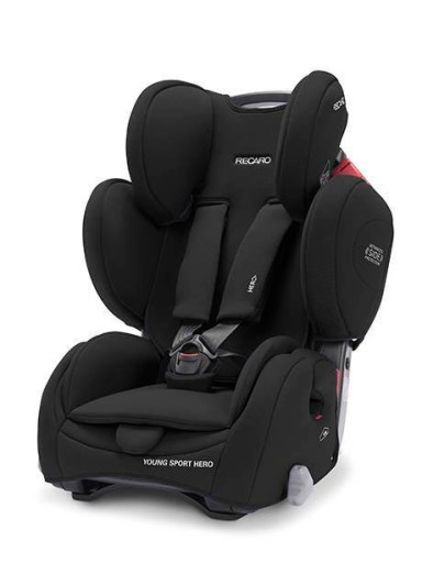 Автокрісло Recaro Young Sport HERO Core Deep Black