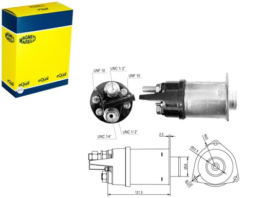 940113050426 - Магнітний перемикач стартера magneti marelli