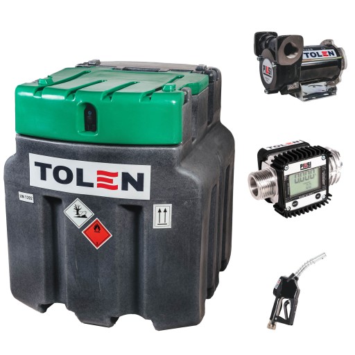 Мобильная емкость для топлива oil on 950l special distributor pump piusi 12v