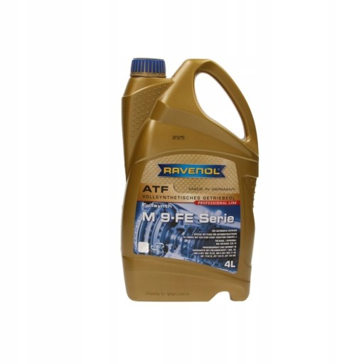 Трансмиссионное масло ravenol atf m-9fe-serie 4л