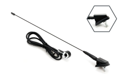 АВТОМОБИЛЬНАЯ АНТЕННА 41CM 5MM ADAPTOR