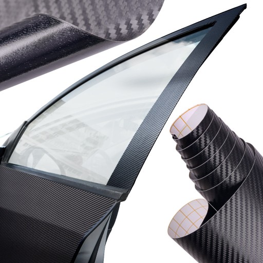 (n) - рулон углеродной фольги 3D черный 1,27x28m-orig