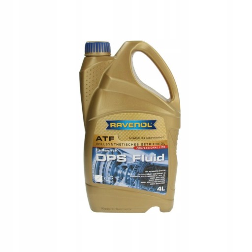 Трансмиссионное масло ravenol dps fluid, 4 литра