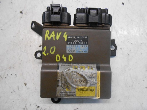 65438765 - Модуль контроллера впрыска toyota rav4 2.0 d4d #