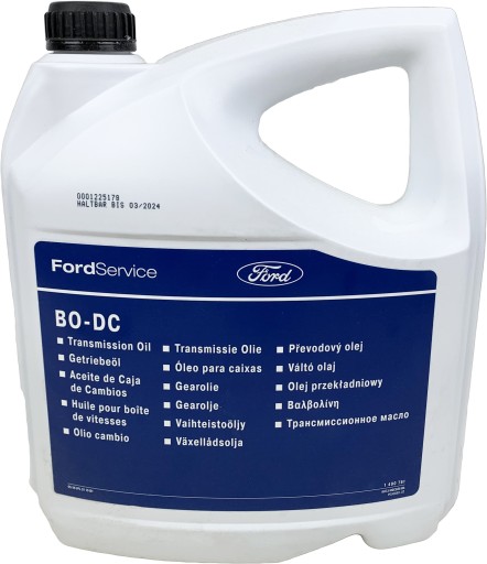 Масло ford bo-dc для 6-ступінчастої коробки powershift 5л