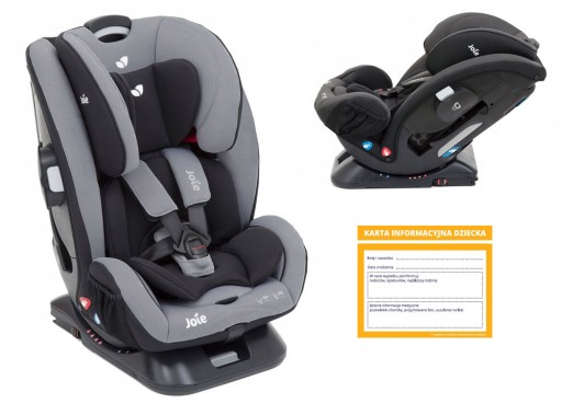 СИДЕНЬЕ JOIE СПЕРЕДИ И СЗАДИ VERSO 0-36KG RWF SLATE