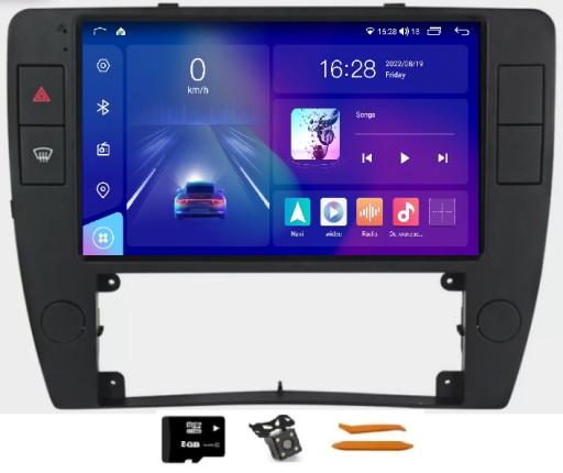 ANDROID радіо навігація QLED VW PASSAT B5 00-05