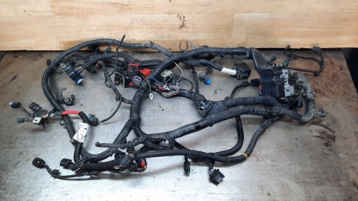 Установка жгута проводов двигателя volvo v50 s40 1.6 d2 10-