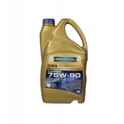 Трансмиссионное масло ravenol vsg (4л) sae 75w90