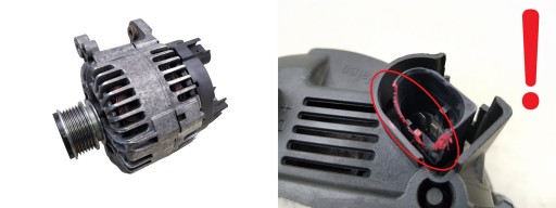 2542695D - Генератор vw ag 06f903023c tg14c011 valeo 140a 95