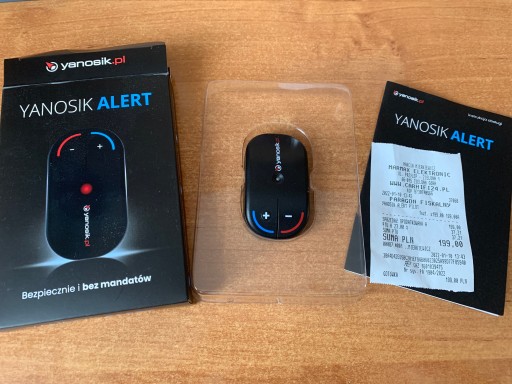 Yanosik Alert - предупреждающий пульт для приложения