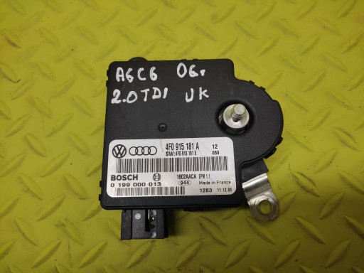 Audi a6 c6 модуль батареї контролера 4f0915181a