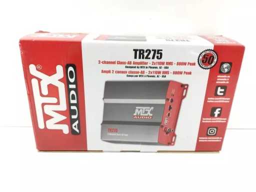 АВТОМОБИЛЬНЫЙ УСИЛИТЕЛЬ MTX TR275