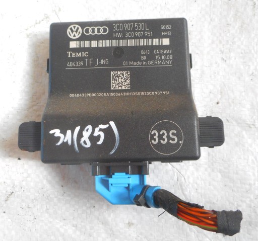 Модуль шлюза vw passat b6 3c0907530l