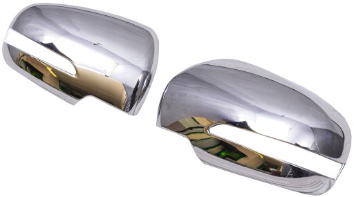 SUZUKI VITARA II ХРОМОВАНІ НАКЛАДКИ НА ДЗЕРКАЛА