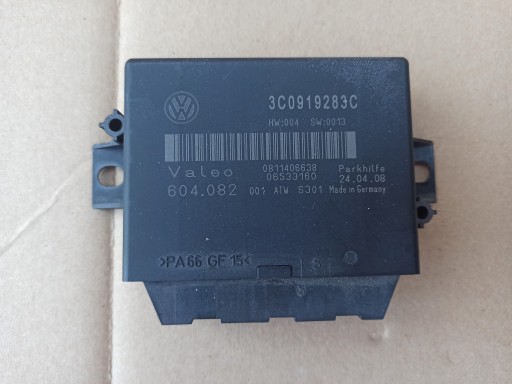 Vw датчик pdc модуль 3c0919283c