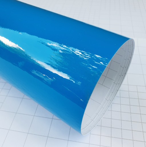 Автомобильная пленка глянцевая для автомобиля Синяя