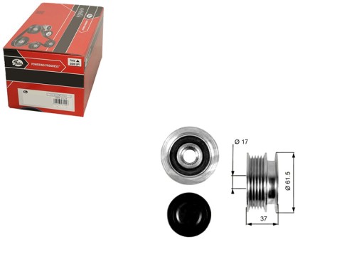 GATOAP7067/SERW - Сиденье генератора сцепления gates arosa 1.7 sdi (6h)