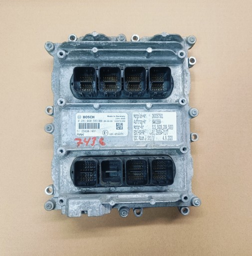 Контроллер man tgx tg3 euro 6 bosch edc 0281020583