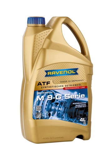 Масло ravenol atf m 9-g серії 4л+ безкоштовно