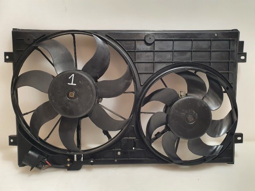 1K0121207BB - A3 8P PASSAT TOURAN ALTEA корпус вентиляторы 1.9