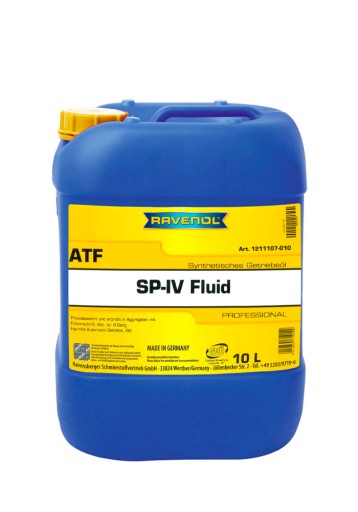 Ravenol atf fluid sp-iv масло 10л+ безкоштовно