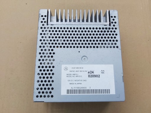 Аудио усилитель A2219003402 MERCEDES W221 W218