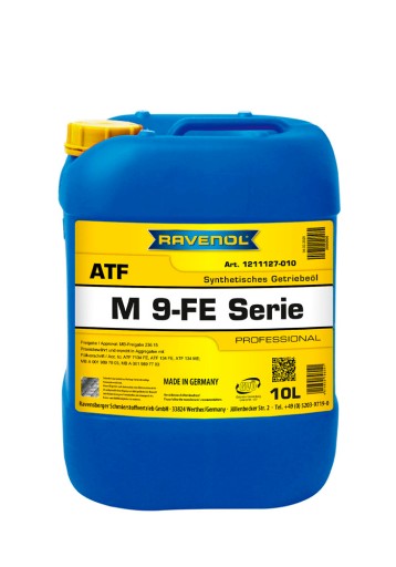 Масло ravenol atf m 9-fe-serie 10l+ безкоштовно