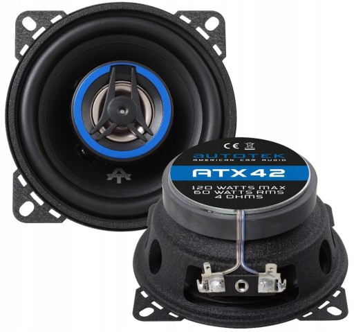 Автомобильные колонки Autotek ATX42 100 мм / 10 см