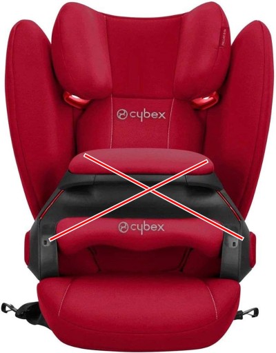 CYBEX PALLAS B-FIX АВТОКРЕСЛО 15-36 КГ ISOFIX RED