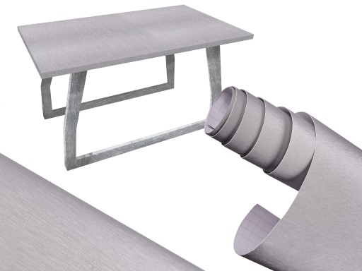 Самоклеящаяся пленка Metalic серый рулон 1. 52x30m