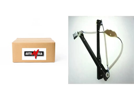 10002 52108010 - 2x склопідйомники automega передні l+p для seat leon 1, leon i, toledo 2
