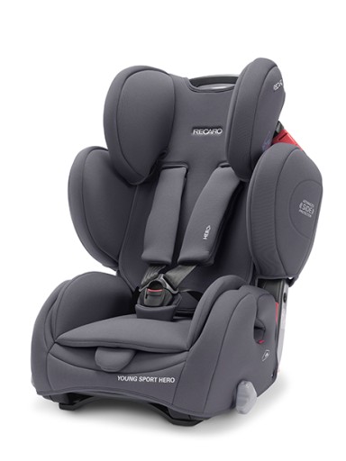 ДЕТСКОЕ АВТОКРЕСЛО RECARO YOUNG SPORT HERO SIMPLY GREY