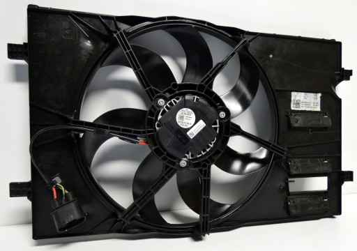 5Q0121205AL - VW AUDI SKODA ВЕНТИЛЯТОР РАДІАТОРА КОРПУС
