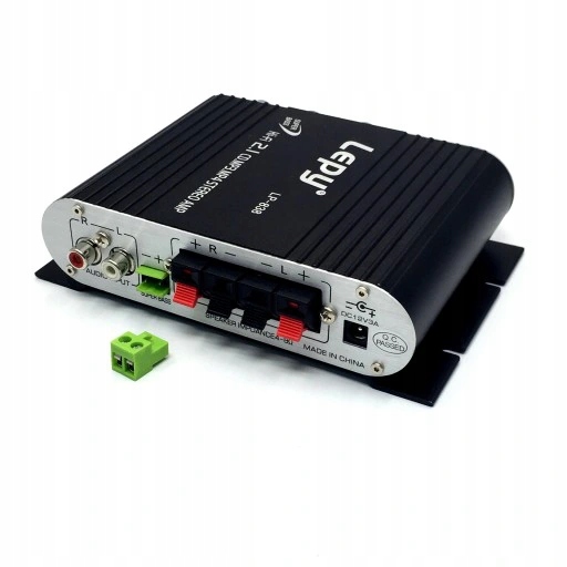 Автомобільний підсилювач потужності RMS Mini HiFi 2,1
