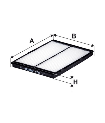 Салонний фільтр k 1030 megane i/megane i coupe