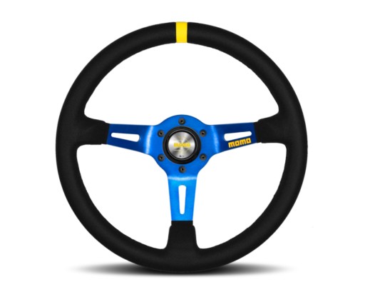 РУЛЬ МОМО МОД.08 АЛЬКАНТАРА СИНИЙ 35