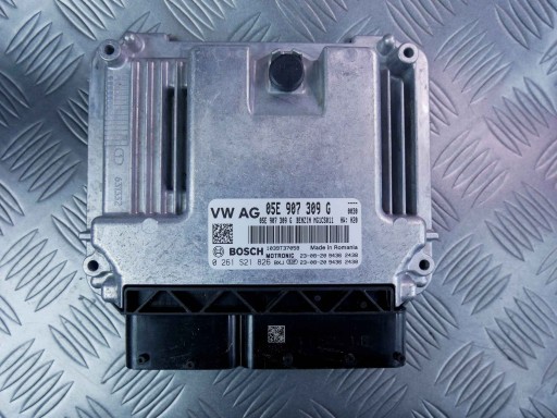Эбу компьютера управления двигателем 05e907309g skoda octavia iv 1.5 tsi