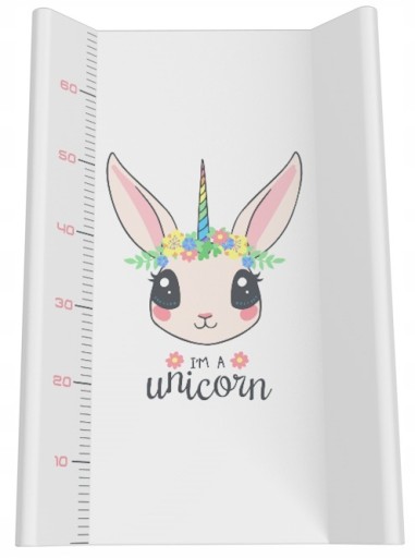 М'який пеленальний килимок Baby's Time 47 х 70 см білий