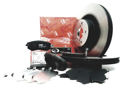 TRW ДИСКИ + КОЛОДКИ ПЕРЕДНІ SUBARU FORESTER SF SG SH