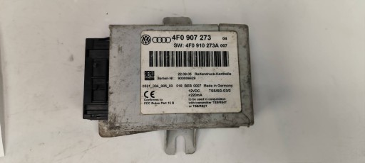 modulo pressione pneumatici, gomme 4F0907273 AUDI A6 C6