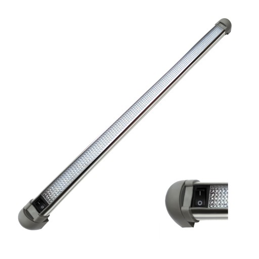 12v 24v - СВІТЛОДІОДНА ЛАМПА РЕШЕТУВАННЯ КАБІНА ІНТЕР'ЄР АВТОБУС МДП ФУРГОН